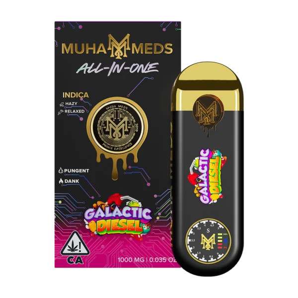 Muha Meds 1000mg Garlic Diesel