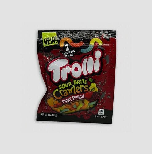 Trolli Sour Brite Crawlers 600mg