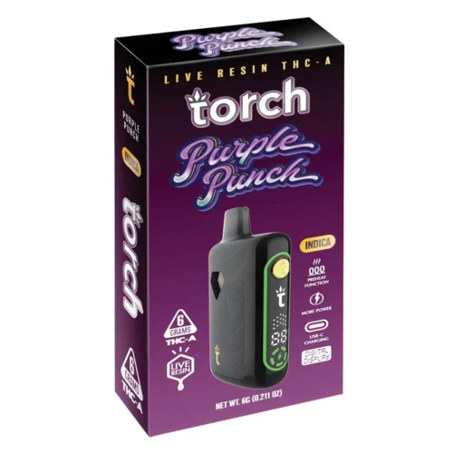 Torch_Pulse_Live_Resin_THC-A_6G_Disposable_Vape_Pen_-_Purple_Punch__81559.webp Purple punch Live Resin THC